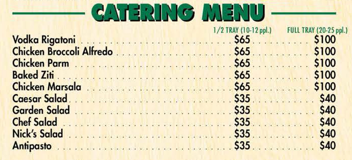 catering